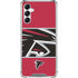 NFL Atlanta Falcons Zone Block Galaxy A14 5G Clear Case