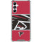 NFL Atlanta Falcons Zone Block Galaxy A15 5G Clear Case