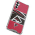 NFL Atlanta Falcons Zone Block Galaxy A15 5G Clear Case