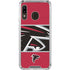 NFL Atlanta Falcons Zone Block Galaxy A30 Clear Case