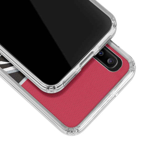 NFL Atlanta Falcons Zone Block Galaxy A30 Clear Case