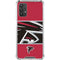 NFL Atlanta Falcons Zone Block Galaxy A32 5G Clear Case