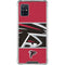 NFL Atlanta Falcons Zone Block Galaxy A51 5G Clear Case