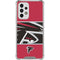 NFL Atlanta Falcons Zone Block Galaxy A53 5G Clear Case