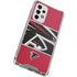 NFL Atlanta Falcons Zone Block Galaxy A53 5G Clear Case