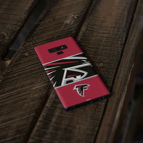 NFL Atlanta Falcons Zone Block Galaxy Note 9 Skin