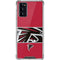 NFL Atlanta Falcons Zone Block Galaxy Note20 5G Clear Case
