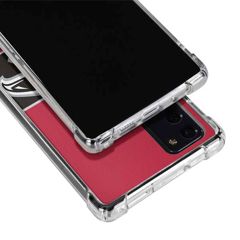 NFL Atlanta Falcons Zone Block Galaxy Note20 5G Clear Case