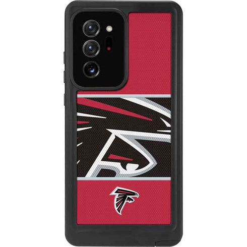 NFL Atlanta Falcons Zone Block Galaxy Note20 Ultra 5G Waterproof Case