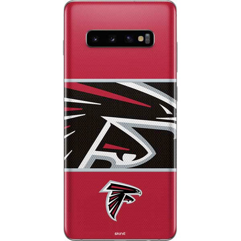 NFL Atlanta Falcons Zone Block Galaxy S10 Plus Skin