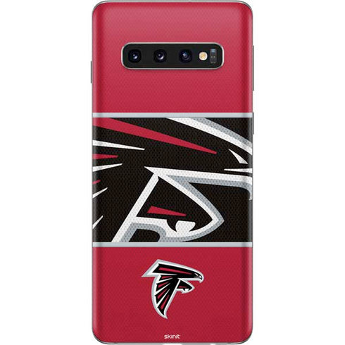 NFL Atlanta Falcons Zone Block Galaxy S10 Skin