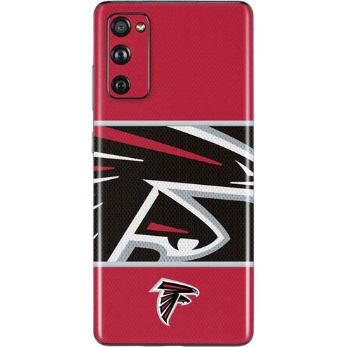 NFL Atlanta Falcons Zone Block Galaxy S20 Fan Edition Skin