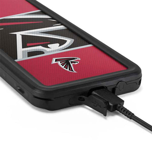 NFL Atlanta Falcons Zone Block Galaxy S20 Plus Waterproof Case