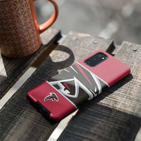 NFL Atlanta Falcons Zone Block Galaxy S20 Pro Case
