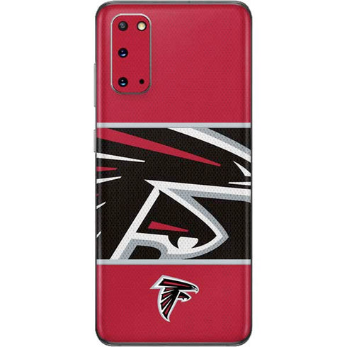 NFL Atlanta Falcons Zone Block Galaxy S20 Skin