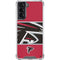 NFL Atlanta Falcons Zone Block Galaxy S21 5G Clear Case