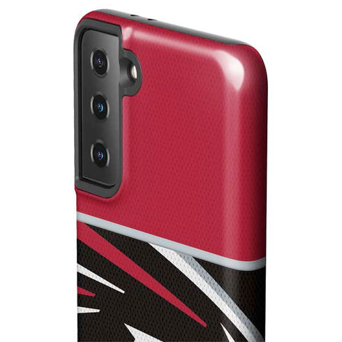 NFL Atlanta Falcons Zone Block Galaxy S21 FE Pro Case