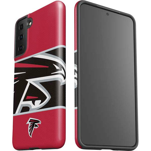 NFL Atlanta Falcons Zone Block Galaxy S21 FE Pro Case
