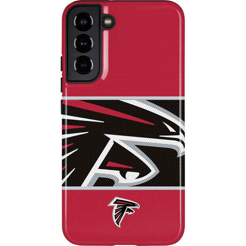 NFL Atlanta Falcons Zone Block Galaxy S22 Plus Pro Case