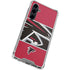 NFL Atlanta Falcons Zone Block Galaxy S23 FE Clear Case