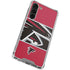 NFL Atlanta Falcons Zone Block Galaxy S23 Plus Clear Case