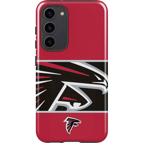 NFL Atlanta Falcons Zone Block Galaxy S23 Plus Pro Case