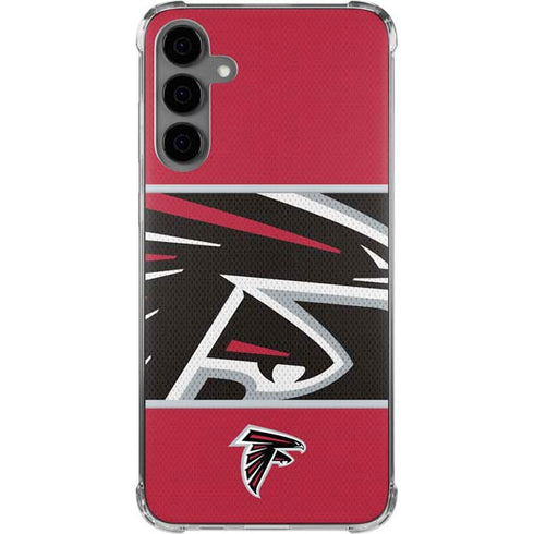 NFL Atlanta Falcons Zone Block Galaxy S24 Plus Clear Case