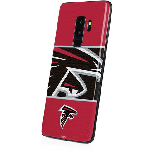 NFL Atlanta Falcons Zone Block Galaxy S9 Plus Skin