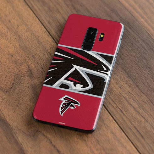 NFL Atlanta Falcons Zone Block Galaxy S9 Plus Skin