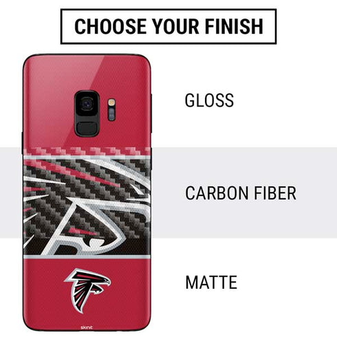 NFL Atlanta Falcons Zone Block Galaxy S9 Skin