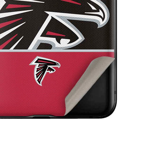 NFL Atlanta Falcons Zone Block Galaxy Z Flip Skin