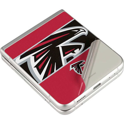 NFL Atlanta Falcons Zone Block Galaxy Z Flip3 5G Skin