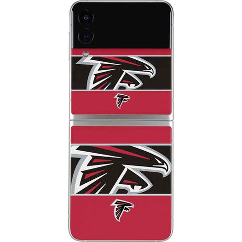 NFL Atlanta Falcons Zone Block Galaxy Z Flip4 5G Skin