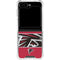 NFL Atlanta Falcons Zone Block Galaxy Z Flip5 5G Clear Case