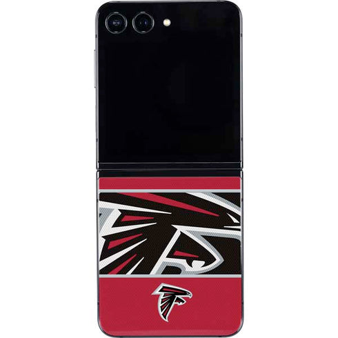 NFL Atlanta Falcons Zone Block Galaxy Z Flip5 5G Skin