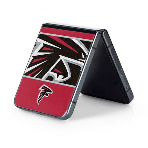 NFL Atlanta Falcons Zone Block Galaxy Z Flip5 5G Skin