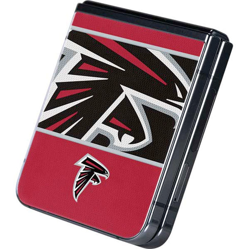 NFL Atlanta Falcons Zone Block Galaxy Z Flip5 5G Skin