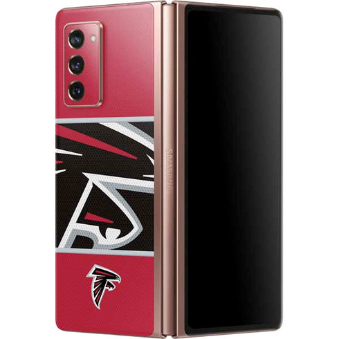 NFL Atlanta Falcons Zone Block Galaxy Z Fold2 5G Skin