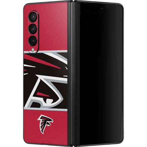 NFL Atlanta Falcons Zone Block Galaxy Z Fold3 5G Skin