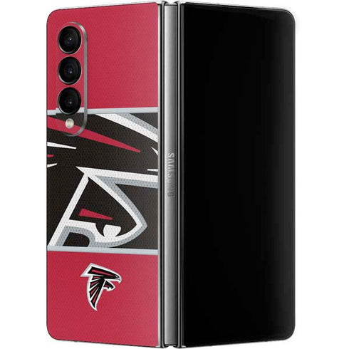 NFL Atlanta Falcons Zone Block Galaxy Z Fold4 5G Skin