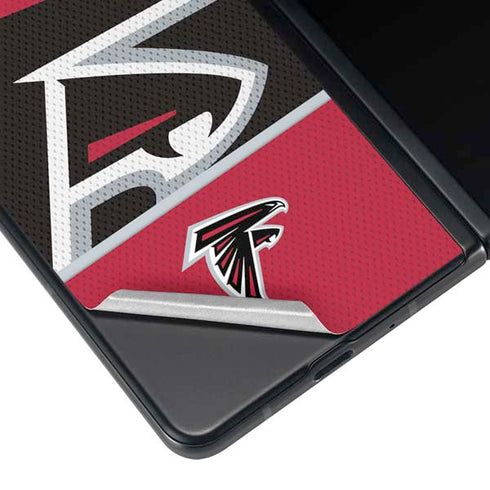 NFL Atlanta Falcons Zone Block Galaxy Z Fold4 5G Skin
