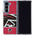 NFL Atlanta Falcons Zone Block Galaxy Z Fold5 5G Clear Case