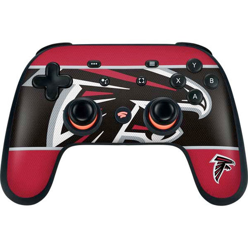 NFL Atlanta Falcons Zone Block Google Stadia Controller Skin