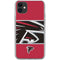 NFL Atlanta Falcons Zone Block iPhone 11 Clear Case