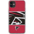 NFL Atlanta Falcons Zone Block iPhone 11 Clear Case