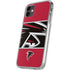 NFL Atlanta Falcons Zone Block iPhone 11 Clear Case