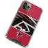 NFL Atlanta Falcons Zone Block iPhone 11 Pro Max Clear Case