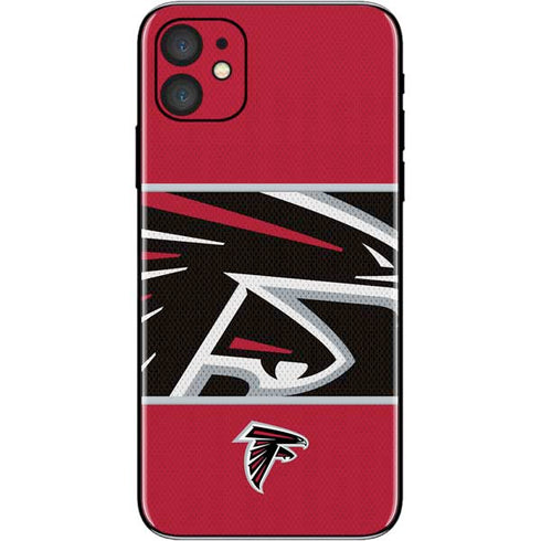 NFL Atlanta Falcons Zone Block iPhone 11 Skin