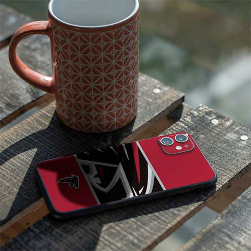 NFL Atlanta Falcons Zone Block iPhone 11 Skin