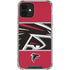 NFL Atlanta Falcons Zone Block iPhone 12 Mini Clear Case